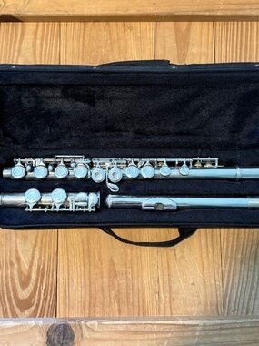 Anaxa Silver Concert Band C Flute